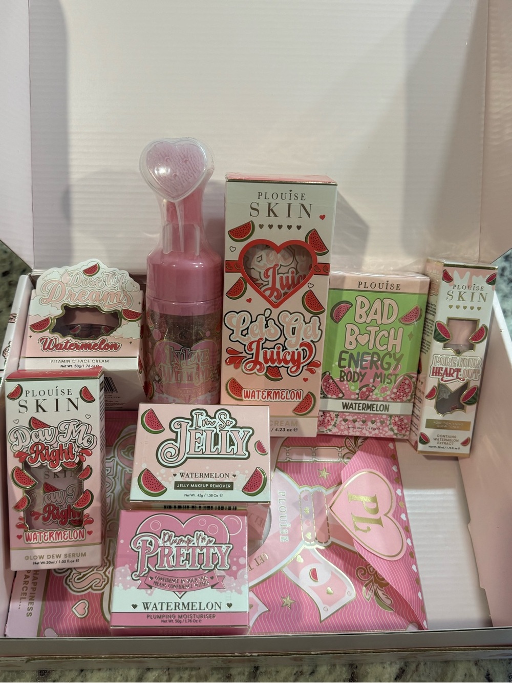 P. Louise Watermelon Bundle.   New. Sealed.  
OFL Bag is torn see pic